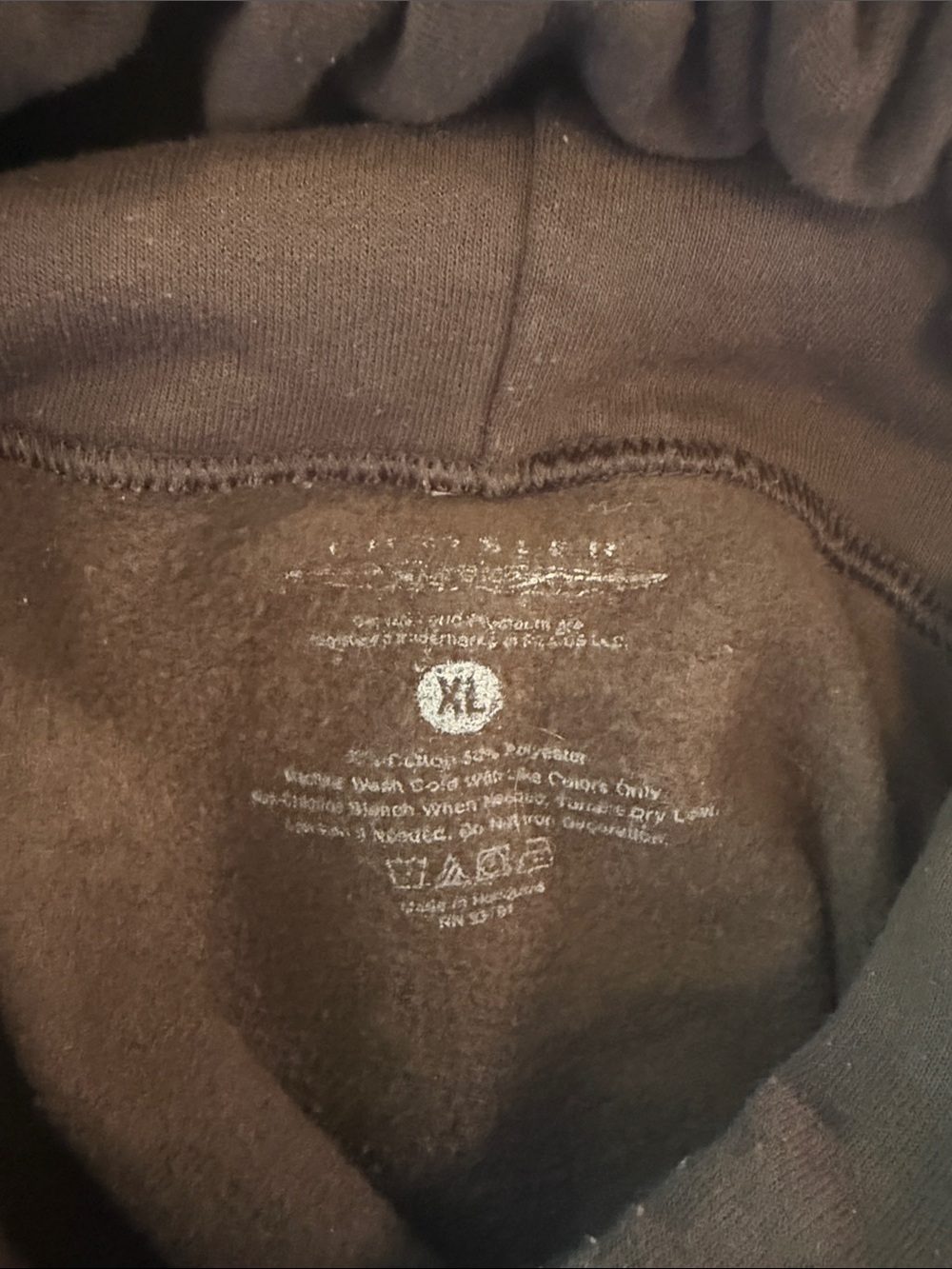 Source Unknown Brown Crewneck Sweatshirt with Yellow Car Graphic - Picture 3 of 3